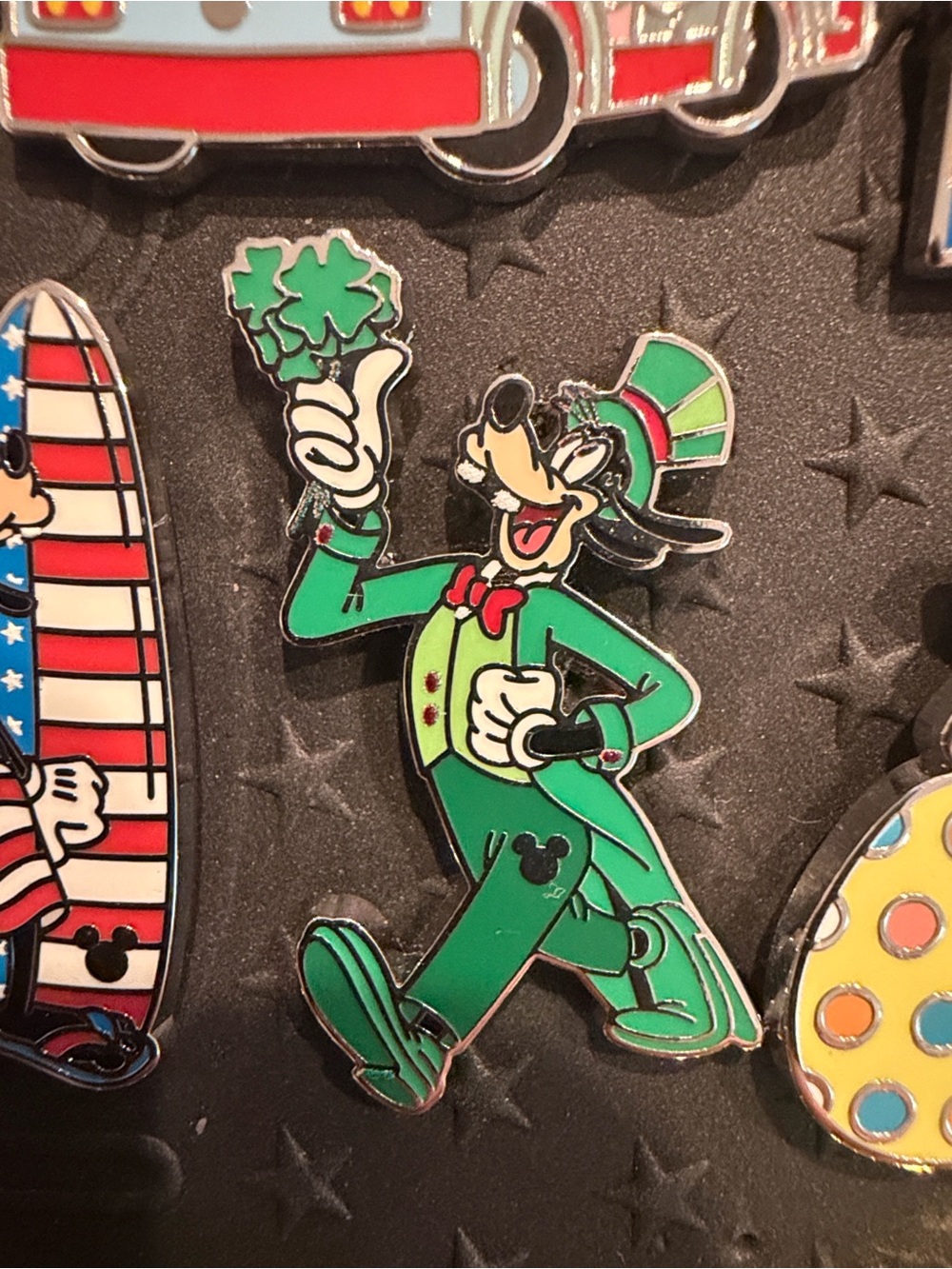 Disney Hidden Mickey - Goofy St Patrick’s Day pin